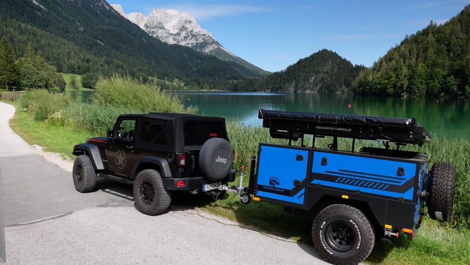 Offroad-Anhänger-Trailer-Camper-Dachzelt-Neu-Vermietung-Rosenheim in Pfaffing