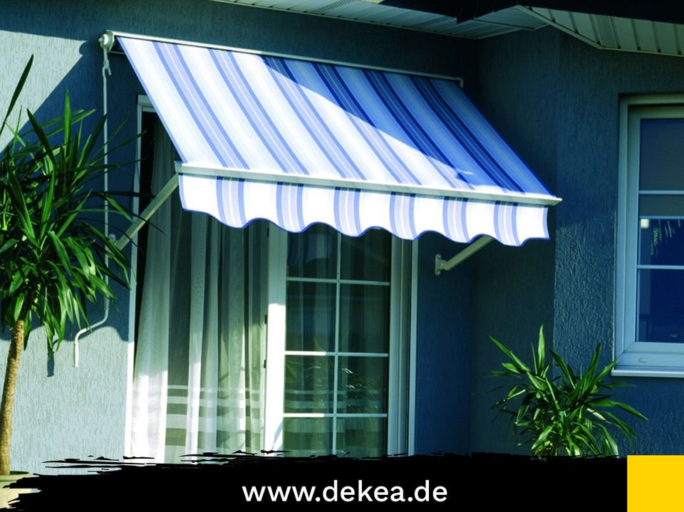 Markise elektrisch Palladio 3600 x 3100 mm oder nach Maß, optional mit
