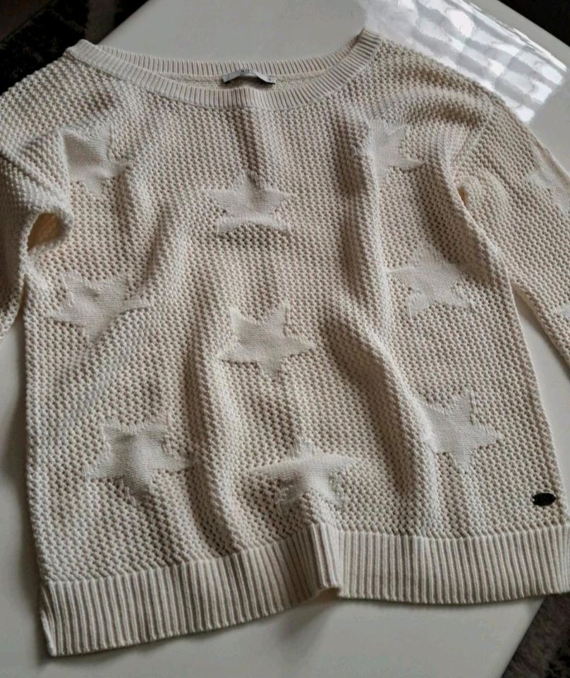 Esprit luftig leichter Baumwoll Pulli Shirt 3/4 Arm 38 40 in Weidenbach