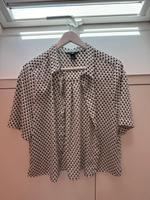 Weiß schwarzes H&M Hemd Bluse mit Muster Gr. 38 München - Berg-am-Laim Vorschau