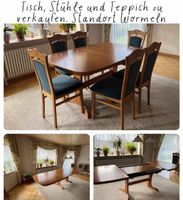 Tisch, Stühle und Teppich Nordrhein-Westfalen - Warburg Vorschau