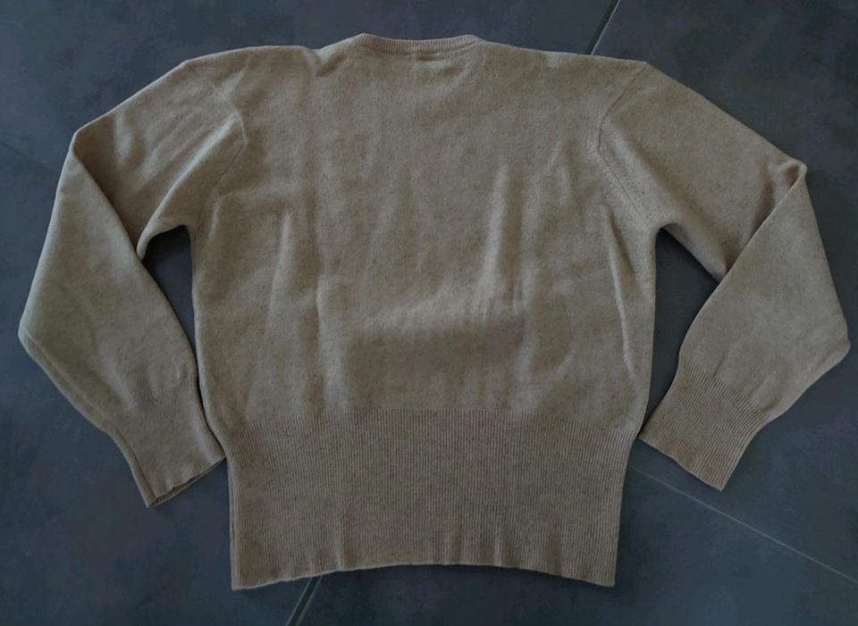 Pullover Pulli Strick 100 % Kaschmir neuwertig XXS Gr. 158 in Regen