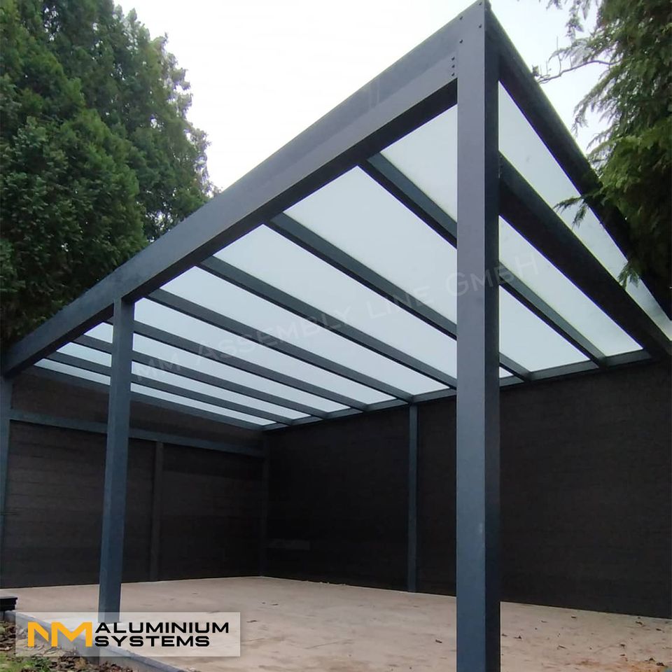 Terrassenüberdachung Carport Vordach Terrassendach 3 m x 2,5 m in Nauheim