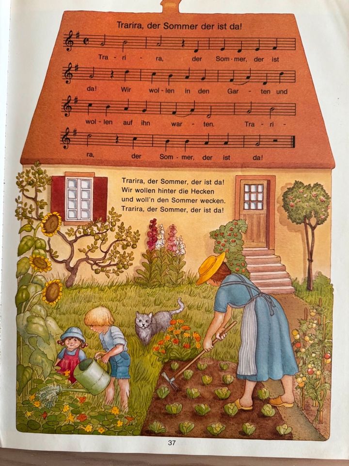 Kräht der Hahn früh am Morgen / Das große Kinderlieder-Bilderbuch in Biebertal