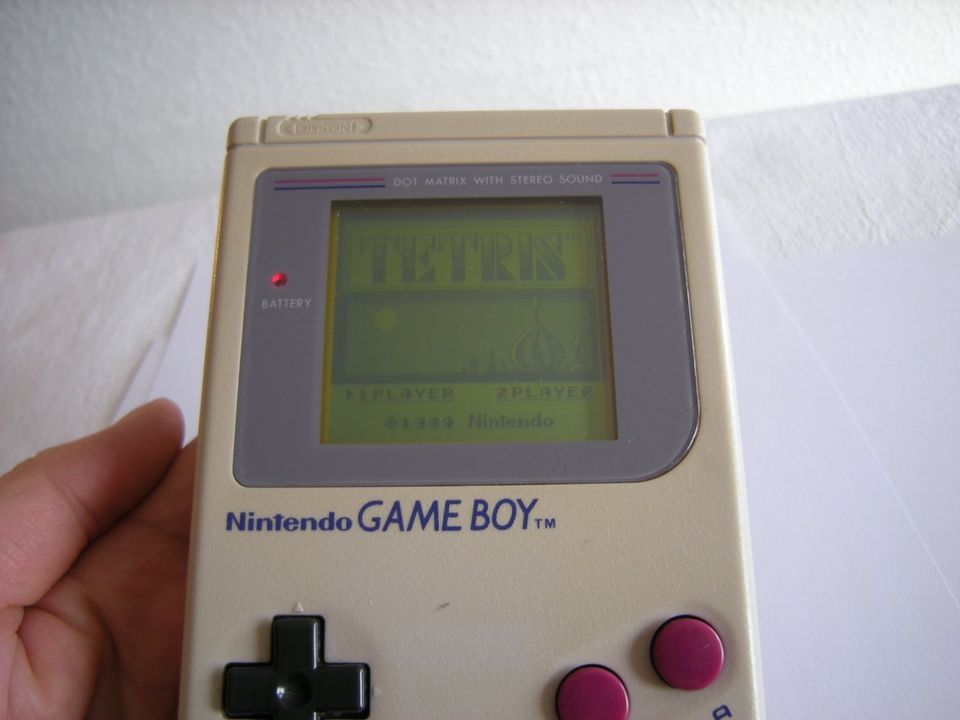 Original Nintendo Game Boy Classic Konsole DMG-01 Grau 1989 in Mainz