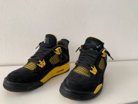 Nike Jordan 4, Retro, schwarz gelb, 37,5 wie Neu Nordrhein-Westfalen - Bottrop Vorschau