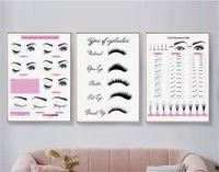 3 Wandbilder | Poster Wimpernstyling | Eyelash Neu Nordrhein-Westfalen - Ense Vorschau