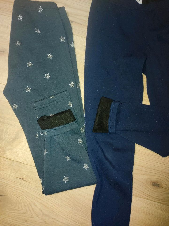 Gefütterte Leggings 2er Pack, Gr. 134 in Rövershagen