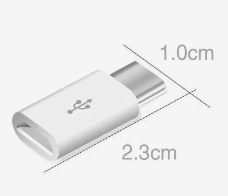 3 x USB-C Adapters, Micro USB to USB C Type-C in Hannover