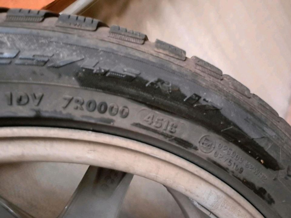 4x Alufelgen auf Winterreifen 225/45 R17 94V  Apollo Aspire in Mülheim (Ruhr)