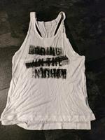 Reebok Sporttop weiß mit Print Gr XS Rheinland-Pfalz - Bad Kreuznach Vorschau