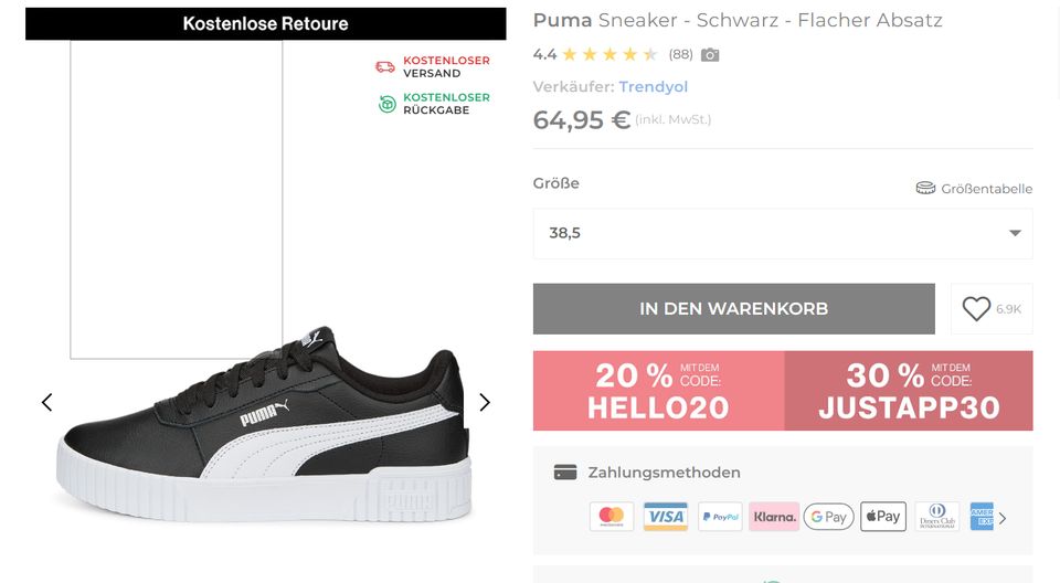 Sneakers Puma in Hülben