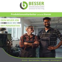 Produktionsmitarbeiter (m/w/d) Stanze Niedersachsen - Springe Vorschau