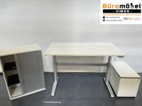 ❗️30x TOP elektrisch höhenverstellbarer Schreibtisch weiß von Samas/ Stehtisch/ Sedus Sideboard/ Komplettset/ Büroeinrichtung/ Aktenschrank/ Cheftisch/ Bürocontainer/ Hochwertig/ Designmöbel Hessen - Linden Vorschau