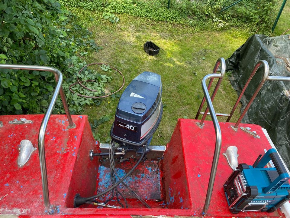 Kajütboot - Angelboot 5,70m x 2m (ohne Motor) in Hitzacker