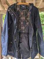 ONLY Übergangs Jacke Parka mit Kapuze Gr. M dunkelblau Saarland - Püttlingen Vorschau