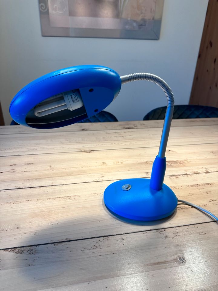 ☘️❤️ Schreibtischlampe Kinderschreibtischlampe PHILIPS blau in Königswinter