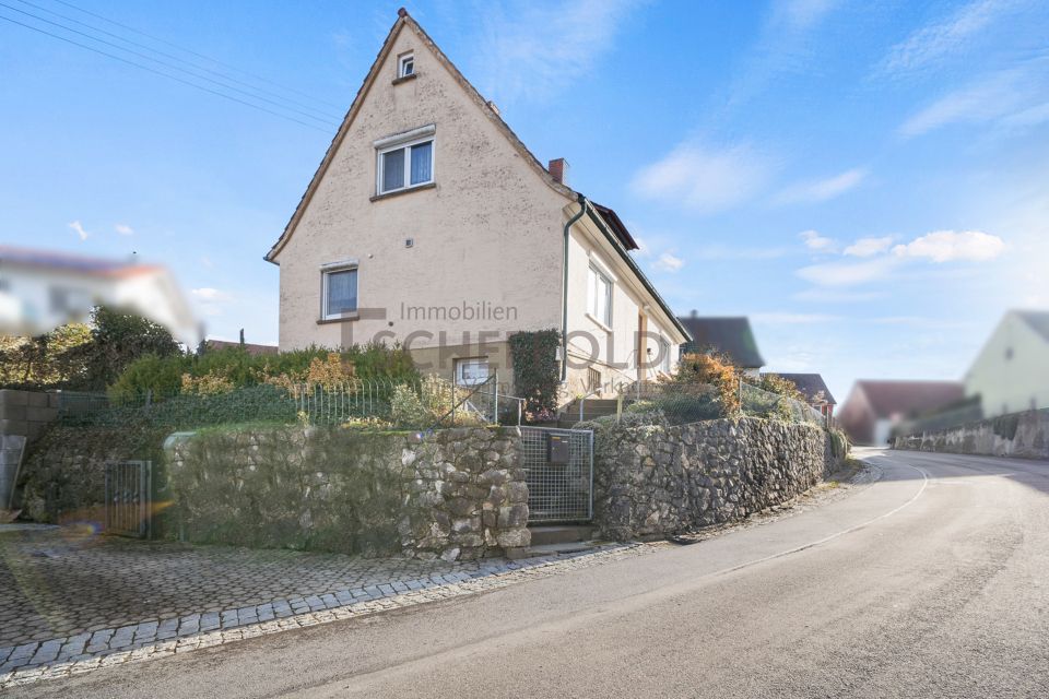 Mit Potenzial! Gemütliches und ruhig gelegenes Einfamilienhaus in naturnaher Wohnlage in Schemmerhofen