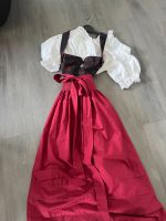 Chiemseer dirndl & Tracht Kleid Schürze schwarz dunkelrot Bayern - Teunz Vorschau