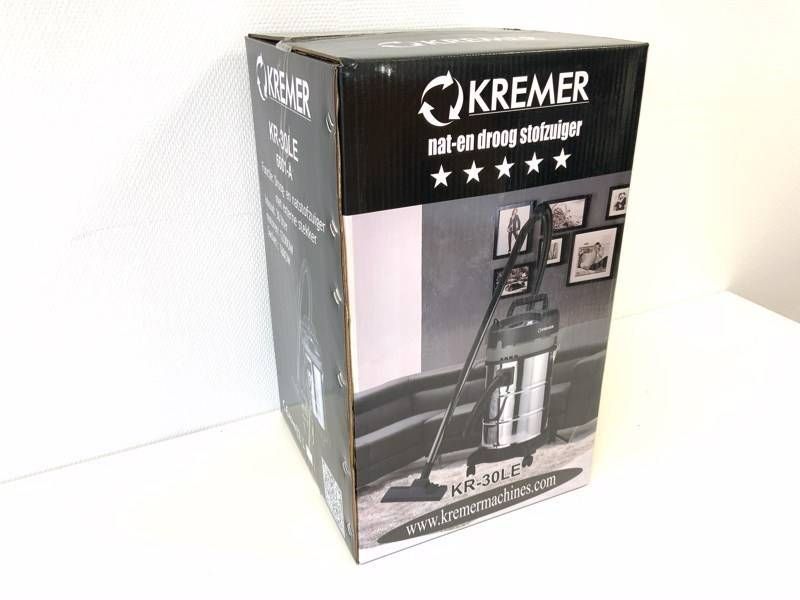 Kremer Industriestaubsauger 1200W – Nass u. Trockensauger – 30L – in Korschenbroich