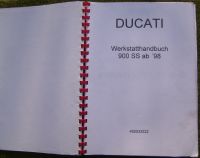 DUCATI 900 SS i. e.: Orig. WHB u. E.T.-Katalog - Sehr gut Niedersachsen - Zeven Vorschau