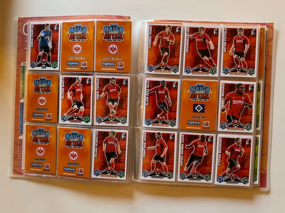 Topps Match Attax 2010/2011 (Zustand sehr gut) in Hachenburg