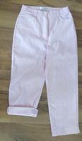 Sommerhose, 7/8 oder 3/4 rosa, mit feinen weißen Streifen Gr. 38 Saarland - Mandelbachtal Vorschau
