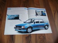 Opel Corsa A Prospekt von 7/1987 und separate Liste + neuwertig!! Niedersachsen - Bovenden Vorschau