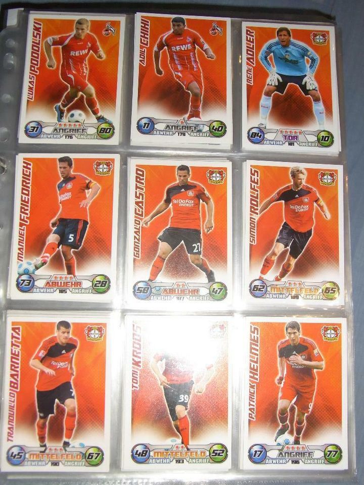 Match Attax Trading Card Game Saison 2009/2010 in Bremen