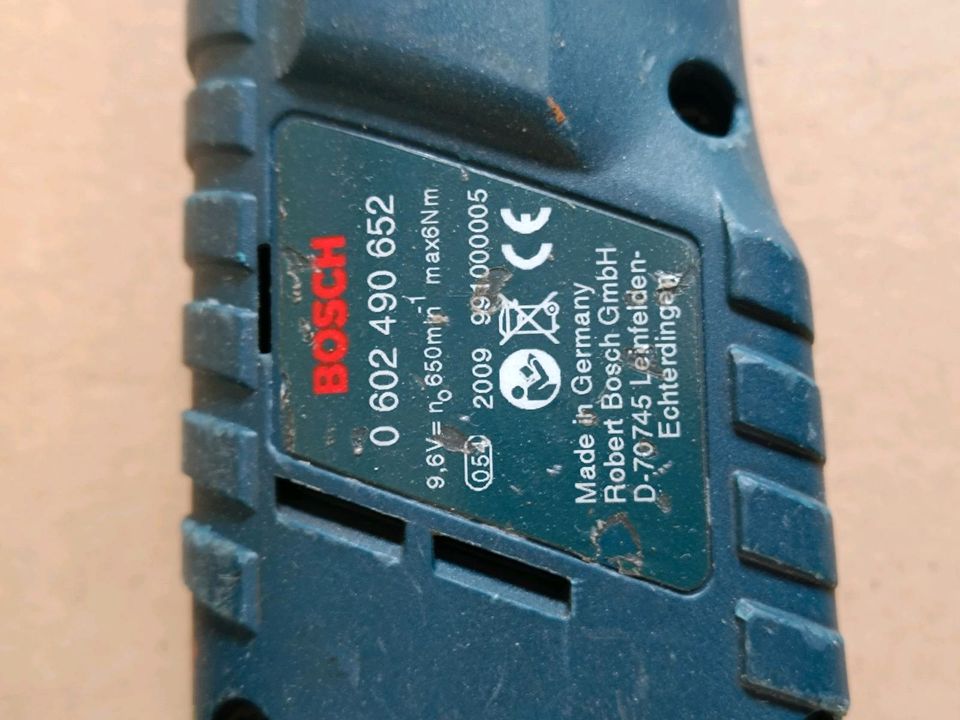 6x Bosch Akkuschrauber 9,6v in Sudwalde