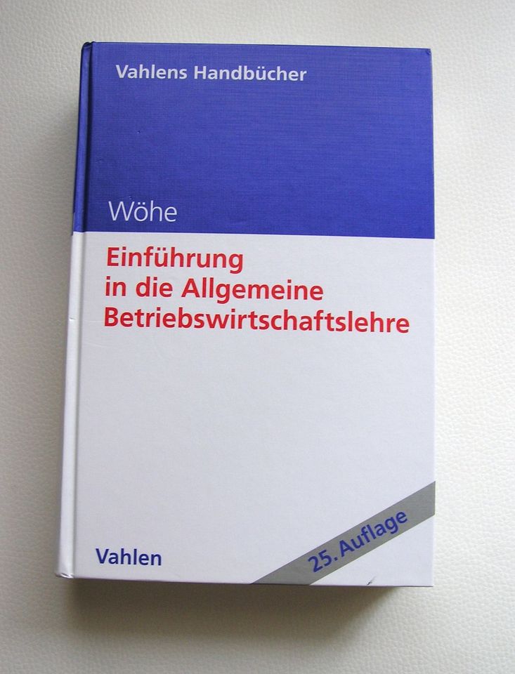 Wöhe / Einführung in die Allgemeine Betriebswirtschaftslehre geb. in Schwarzenbek