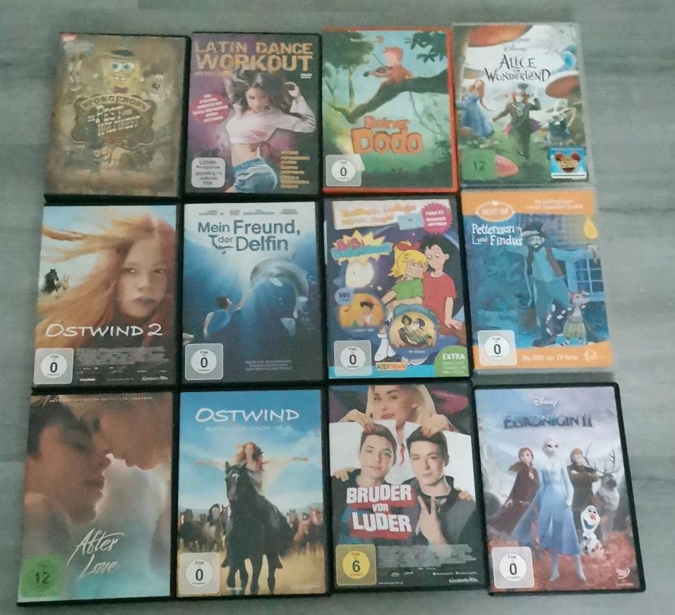 Diverse Filme DVDs in Rühen