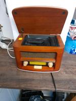 Holz DAB Radio CD USB Hifi Anlage Musikanlage Bluetooth Garten Sachsen-Anhalt - Schkopau Vorschau