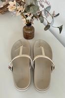 HEY MARLY Sandalen Casual Clean, Creme, Größe 40 Nordrhein-Westfalen - Detmold Vorschau