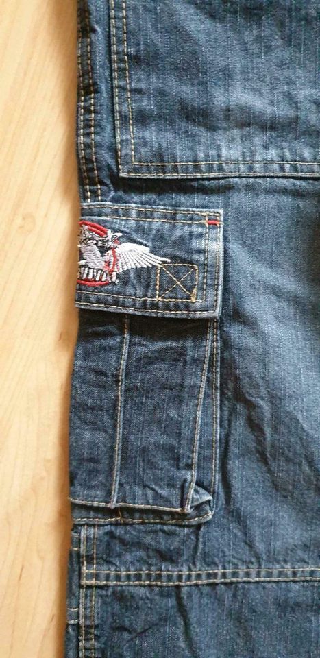 Jeans Jeanshose Größe 116 weitenregulietbar in Oberthulba