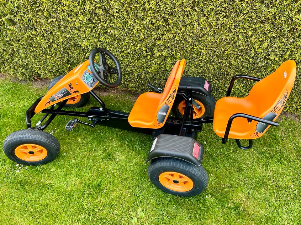 BERG Gokart XL - X-Cross orange BFR-3 + Soziussitz in Lage