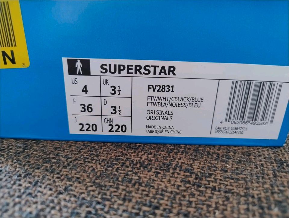 Adidas Superstar FV2831 Limited Edition Gr. 36 Neu OVP NP 109€ in Korschenbroich