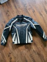 Original Triumph Motorrad Lederjacke Biker Baden-Württemberg - Mühlhausen Vorschau