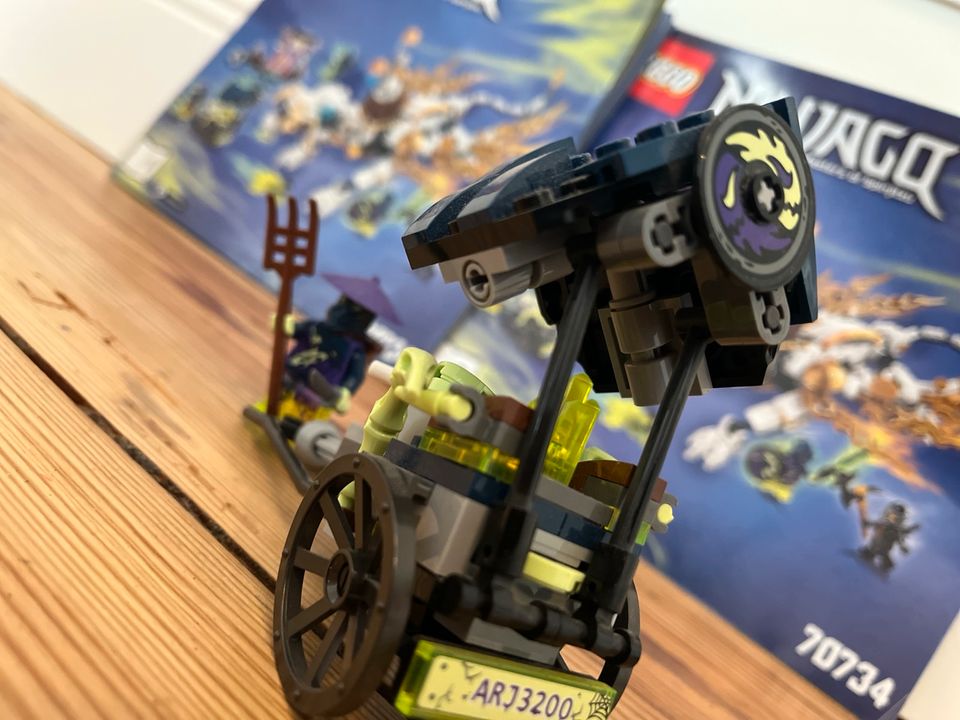 LEGO NINJAGO 70734 Meister Wu's Drache unbespielt, montiert in Hamburg