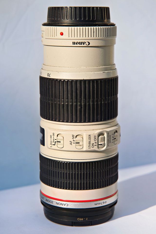 Canon EF 70-200mm1:4 L IS USM, in Brühl