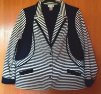 Blazer collection L - blau/weiß gestreift - Gr. 50 - Bestzustand Bayern - Hengersberg Vorschau