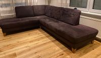 Ponsel Ecksofa Couch Polstergarnitur braun mit Kontrastnaht  Sofa Nordrhein-Westfalen - Gummersbach Vorschau