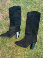 hohe Wildleder-Stiefel von Mango Berlin - Neukölln Vorschau