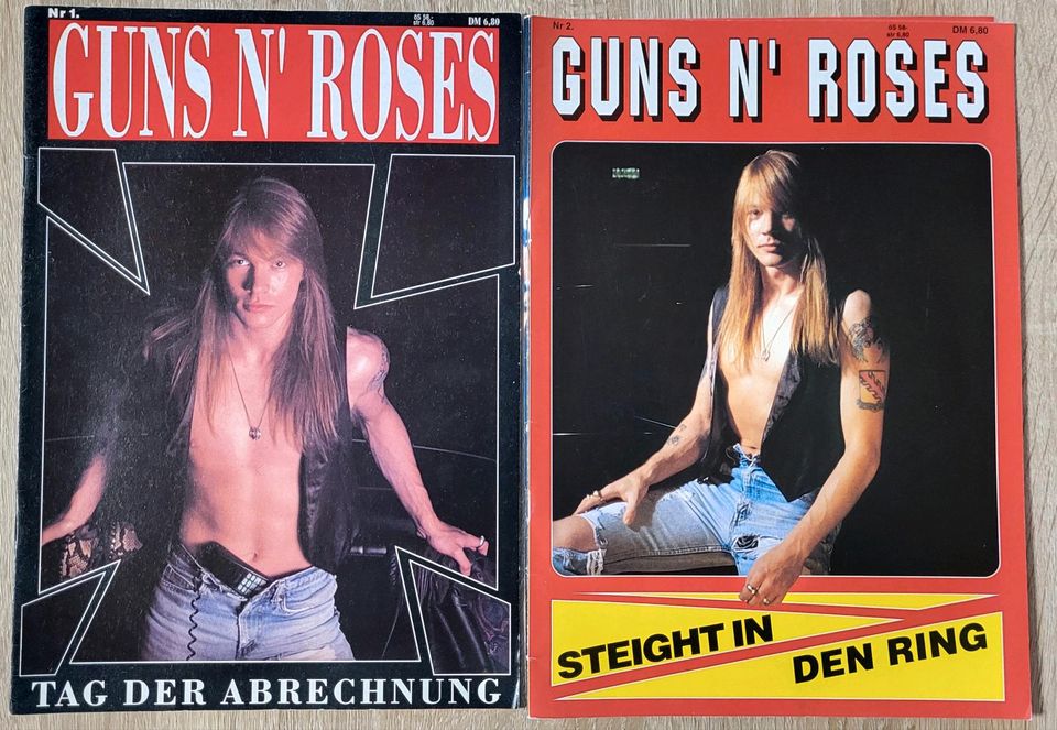 GUNS' N ROSES  - MAGAZINE in Warmsen