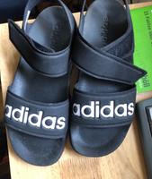 Adidas Sandalen schwarz Gr. 37 auch Tausch gg  Gr. 36 Sachsen - Diera-Zehren Vorschau