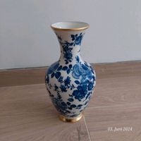 Delft Bavaria Echt Kobalt Vase Goldrand 1103 85/3, H: 25,5cm Beuel - Vilich Vorschau