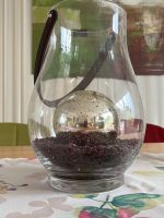 großes Dekoglas mit Lederhenkel Kerze Teelicht Glas Dekowindlicht Rheinland-Pfalz - Andernach Vorschau