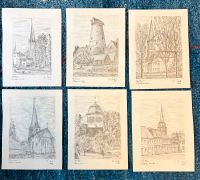 Kalkar, 6 Zeichnungen von H. Sack original Bleistift signiert Nordrhein-Westfalen - Kevelaer Vorschau