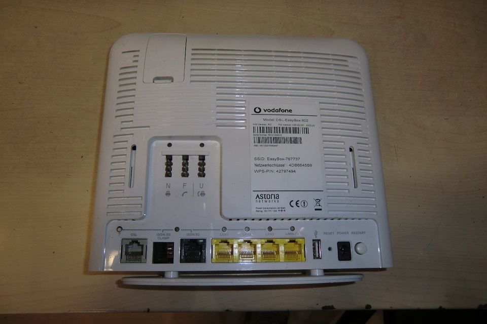 Vodafon DSL-EasyBox 802 in Hannover