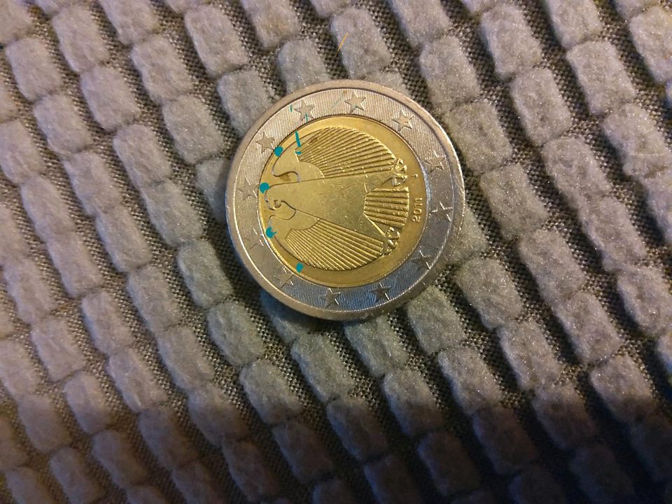 2 Euro Fehlprägung und ein kleiner Fehler in Herne